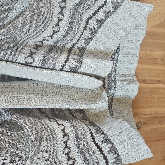 LUCKY BRAND Southwestern Aztec Shawl Cardigan Toggle Large Rare! - Picture 11 of 12